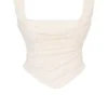 Una Vintage Cream Lace Corset