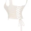 Una Vintage Cream Lace Corset