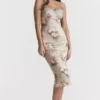 Venus Vintage Floral Midi Dress