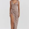 Vesper Mushroom Maxi Skirt