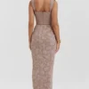 Vesper Mushroom Maxi Skirt