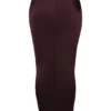 Vesper Rich Brown Maxi Skirt