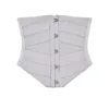 Vienne Grey Satin Underbust Corset