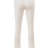 Wren Ivory Cashmere Slim Cigarette Pants