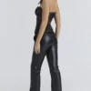Yara Black Lace Strapless Corset Top