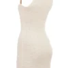 Zaira Cream Chenille Knit Mini Dress
