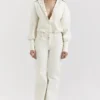 Zuri Ivory Denim Shirt