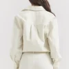 Zuri Ivory Denim Shirt